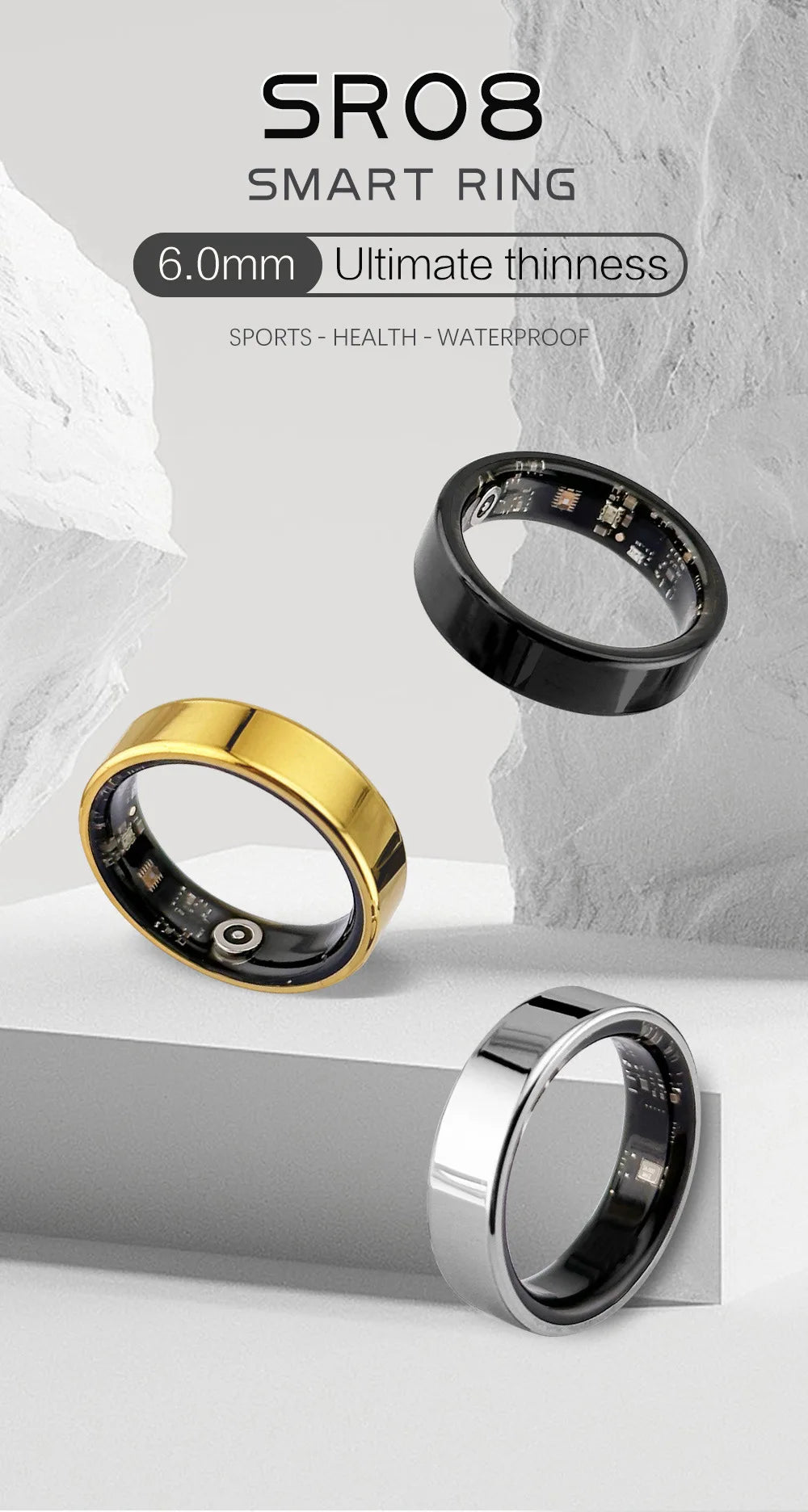 NFC Smart Health Ring