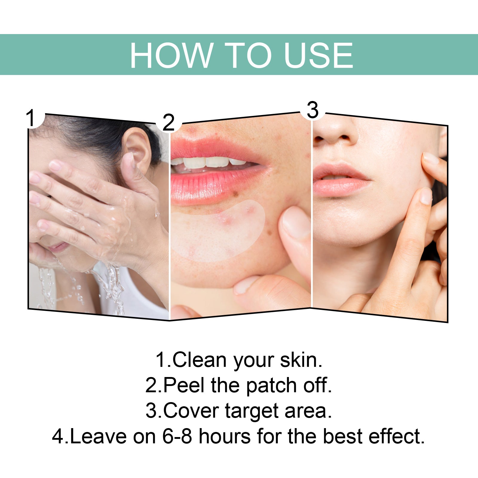 Clear Skin Acne Healing Patches